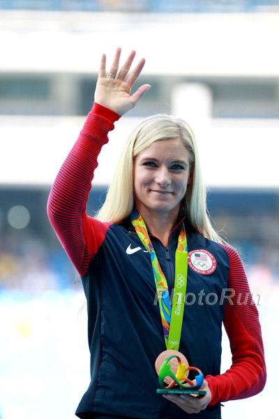 Emma Coburn Bronze Medal