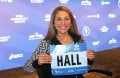 PHOTO: Sara Hall in advance of the 2016 TCS New York City Marathon (photo by Chris Lotsbom for Race Results Weekly)