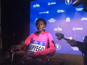 Kipyego in NYC