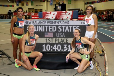 New World Record Distance Medley Team