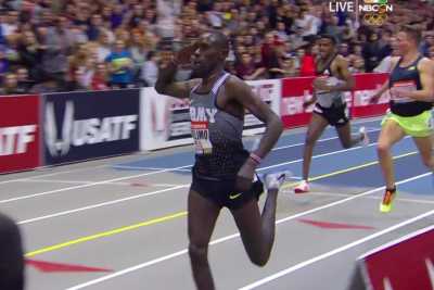 Paul Chelimo's Salute!