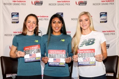 Jenny Simpson, Brenda Martinez and Emma Coburn