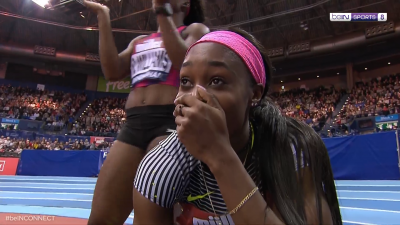 Thompson was surprised by her time