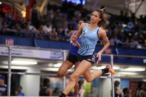 New Jersey High school standout and 2016 Olympian Sydney McLaughlin will compete in the 110th NYRR Millrose Games in the women’s 300m alongside Olympic gold medalists Natasha Hastings and Shaunae Miller.  Photo by John Nepolitan.