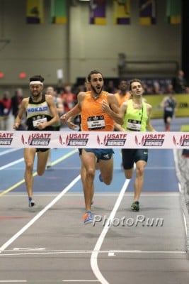 Andrews won his first national title at 1000m in 2015