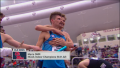 Must be the mustache - Ole Miss celebrates their DMR victory