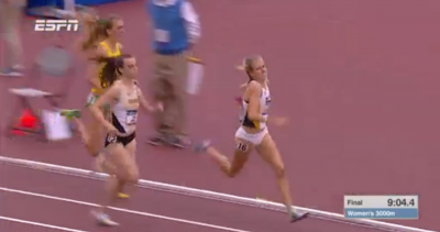 Jones ran down Schweizer in the homestretch, just as she ran down Elise Cranny in Friday's DMR