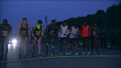 Race started in darkness