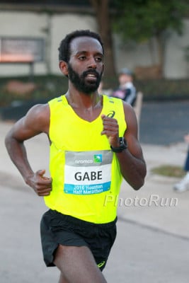 Gabe Proctor at 2016 Houston Half Marathon