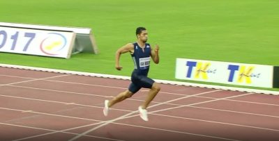 Van Niekerk on his way to 300m world record