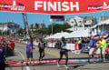 Stephen Sambu of Kenya wins his fourth New Balance Falmouth Road Race in 32:14 (photo by Chris Lotsbom for Race Results Weekly)