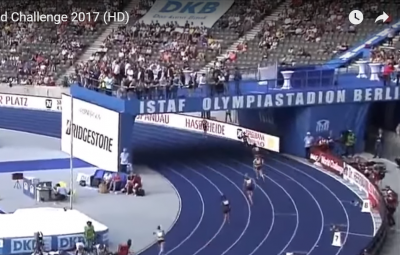 Stage over track in Berlin