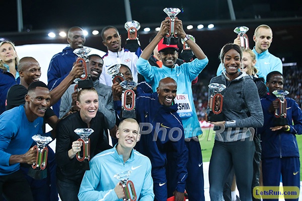 Diamond League Winners