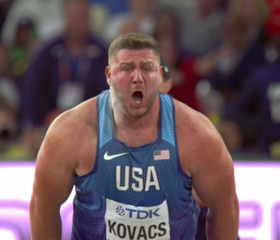 Kovacs couldn't believe hew as called for a foul