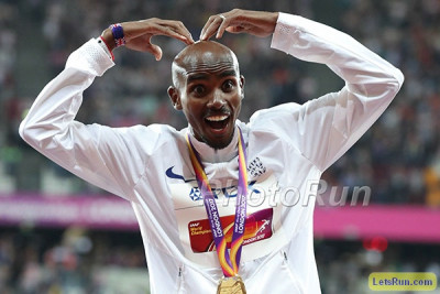 After one final golden year on the track in 2017, Farah is a road racer now