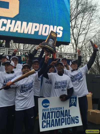 Syracuse celebrating its 2015 national title