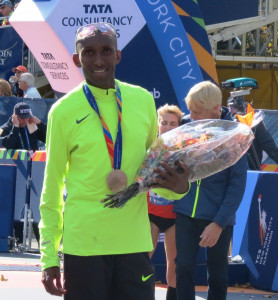  Abdi Abdirahman after finishing third at the 2016 TCS New York City Marathon (photo by Jane Monti for Race Results Weekly)