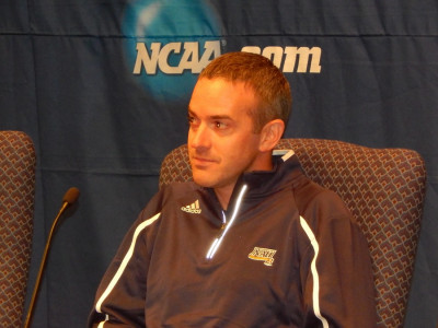 Heins before NCAAs in 2013, where his Lumberjacks would finish as runners-up