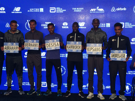 Your 2017 NYC Marathon men's international elite field