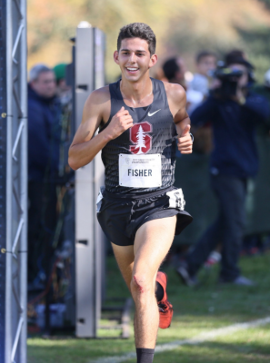 Will Grant Fisher have something to smile about on Saturday? Photo courtesy StanfordXCTF.