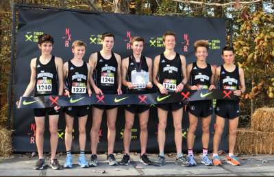 Loudoun Valley after claiming the NXR Southeast title last week. Photo courtesy Joan Hunter.