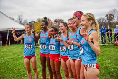 2017 New Mexico Women's Cross Country National Champions - photo by Mike Scott