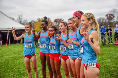 2017 New Mexico Women's Cross Country National Champions - photo by Mike Scott