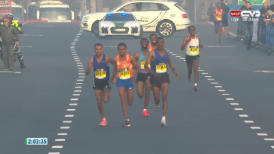 The ridiculous finishing straight in Dubai