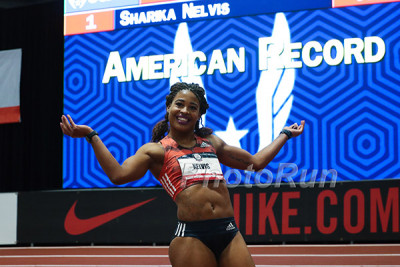 Sharika Nelvis American Record Holder