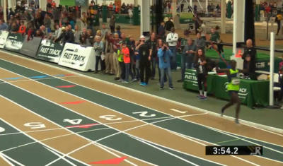 Cheserek wins in 3:53