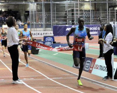 Dominant final lap for Korir