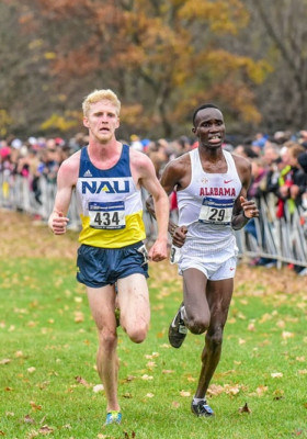 Trouard at NCAA XC last year Mike Scott photo