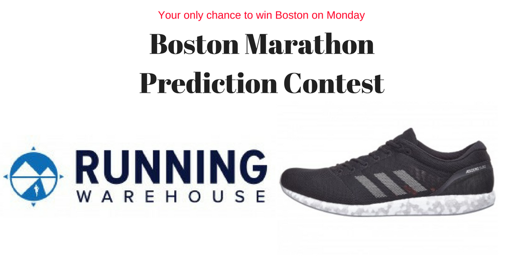200,018 Running Warehouse Boston Marathon Prediction