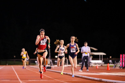 Jorgensen Wins Stanford Invite 10,000m (photo via @TALBOTCOX)