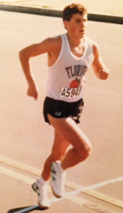 Cucuzzella in his debut at the 1988 Marine Corps Marathon