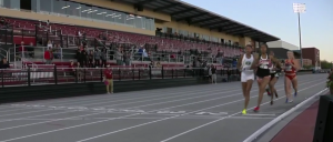 Pic of finish line during 4x1500 in Arkansas