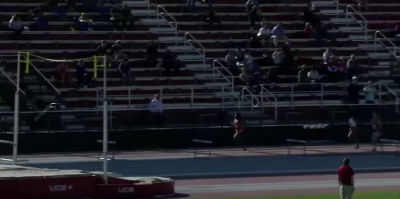pic of crowd during Sydney McLaughlin's 400m hurdle world leader