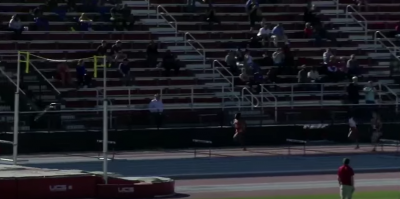 pic of crowd during Sydney McLaughlin's 400m  hurdle world leader