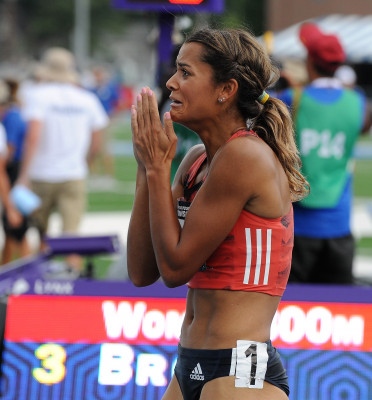 Kaela Edwards After Going Sub 2:00 (photo by Phil Bond)