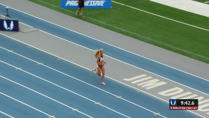 Emma Coburn cruised