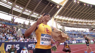 A big pb for Michael Norman