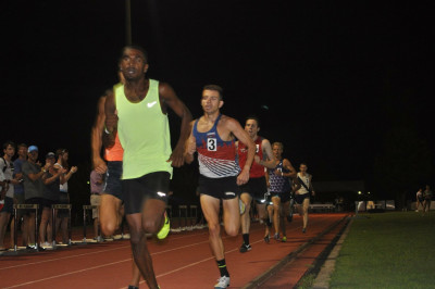 Prince pacing the men's mile