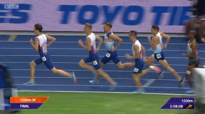 The 1-2-3 sweep was still alive on the backstretch