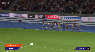 Jakob got the lead by 800 and never gave it up