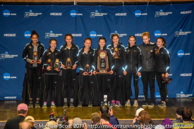 A familiar sight: Colorado on the NCAA podium