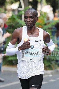 Eliud Kipchoge in Berlin