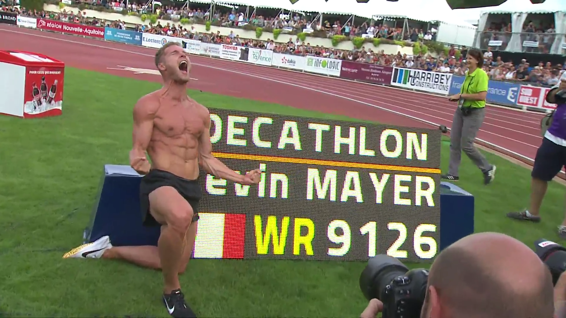 decathlon olympic record