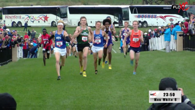 The finish to the men's White race was a thriller