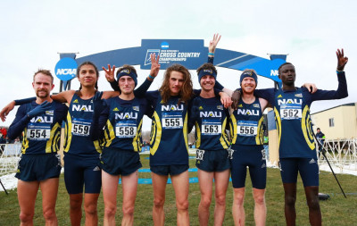 The NAU men, national champions again