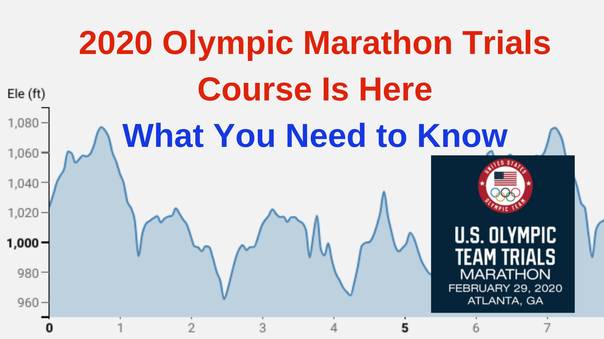 Run For The Red Marathon Elevation Chart